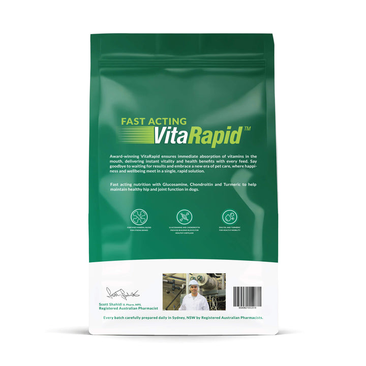 4 x 100g VitaRapid Science Hip & Joint Adult Dog Food SAMPLES