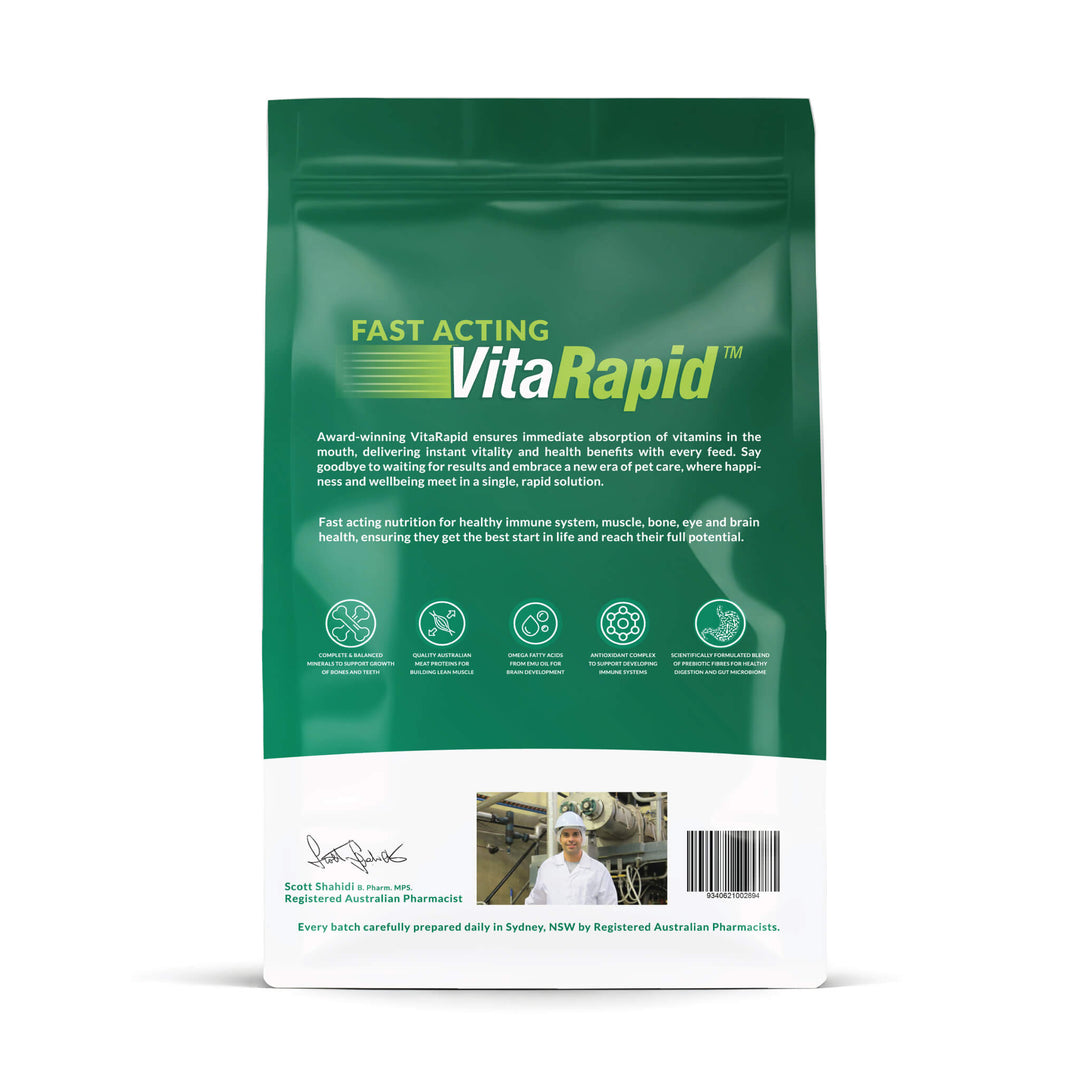 4 x 100g VitaRapid Science Kitten Food SAMPLES