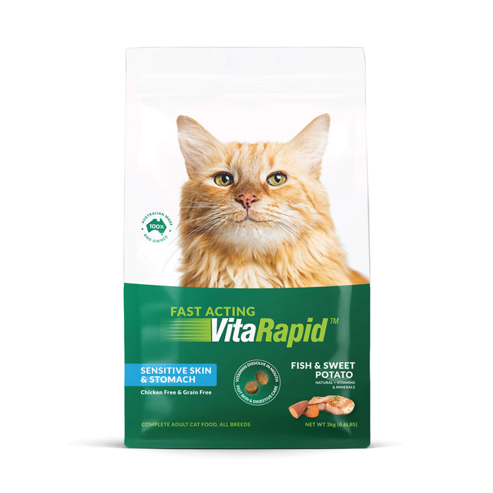 VitaRapid Science Sensitive Skin & Stomach Adult Cat Food