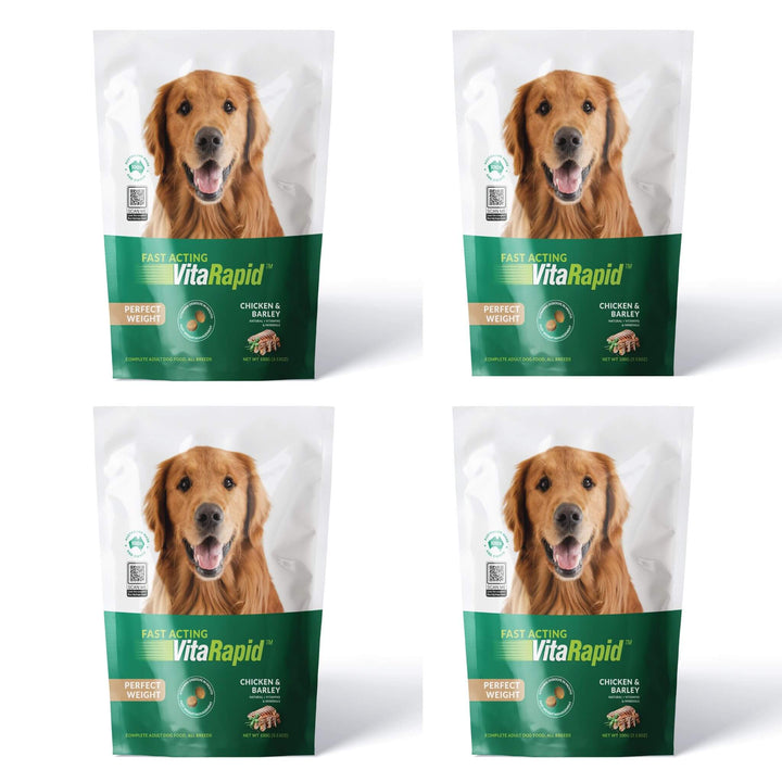 4 x 100g VitaRapid Science Perfect Weight Adult Dog Food SAMPLES