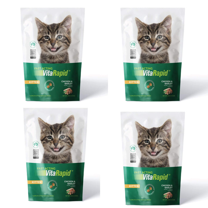 4 x 100g VitaRapid Science Kitten Food SAMPLES