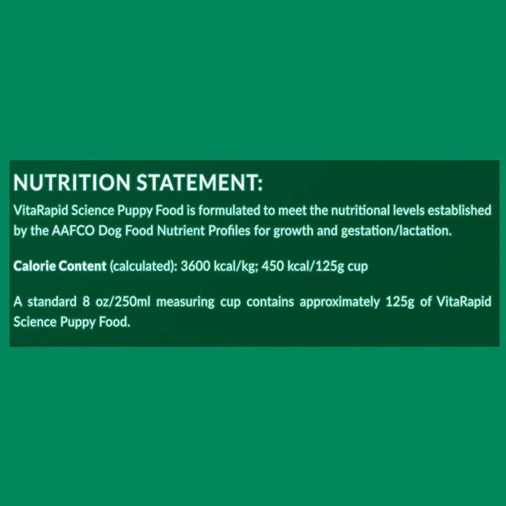 VitaRapid Science Puppy Food BUNDLES