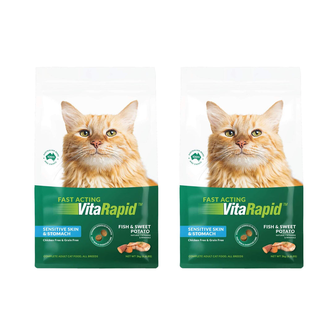 VitaRapid Science Sensitive Skin & Stomach Adult Cat Food